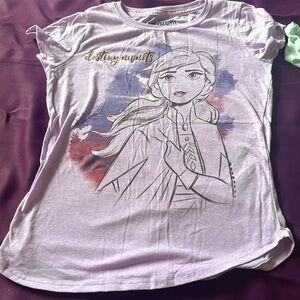 Disney Frozen girls shirts size 10/12
